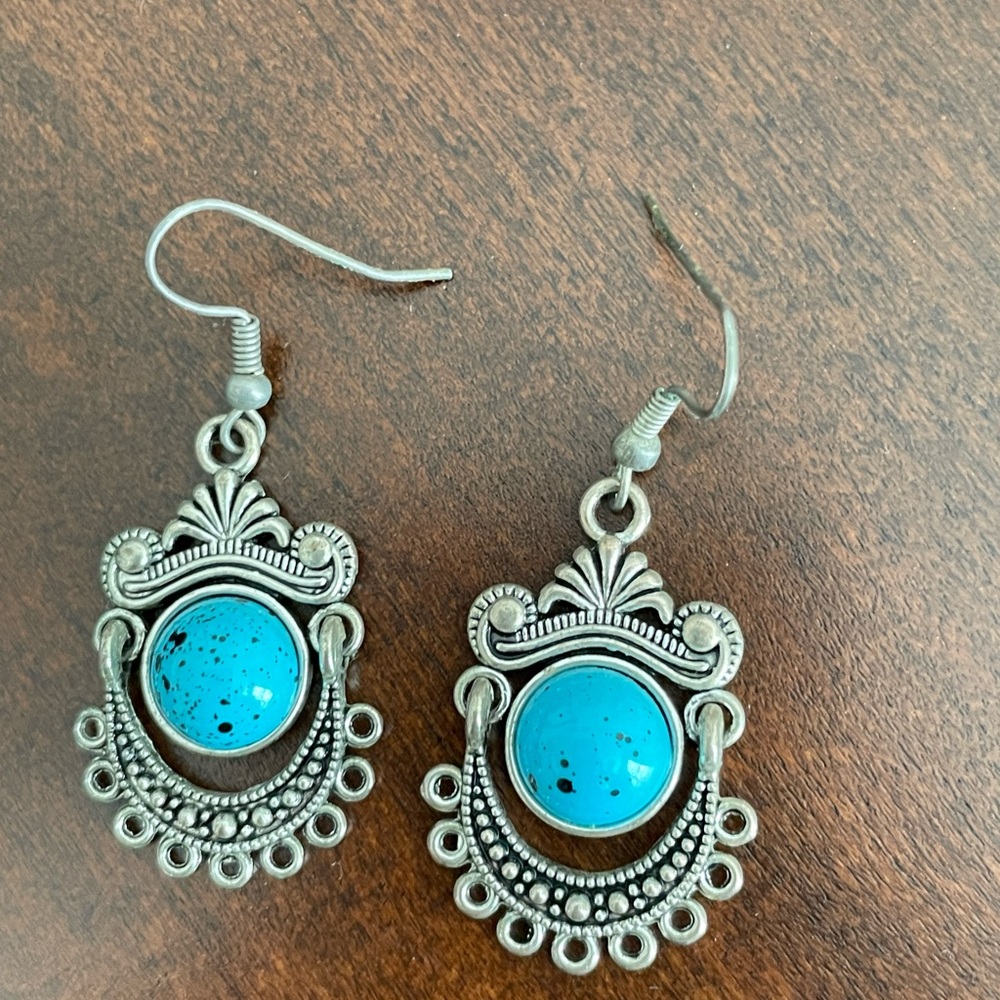Blue Earrings